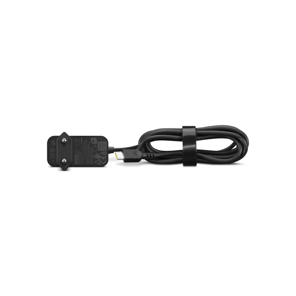 Блок живлення до ноутбуку Lenovo 65W, USB Type-С, wall mount (4X21L54610) - зображення 2
