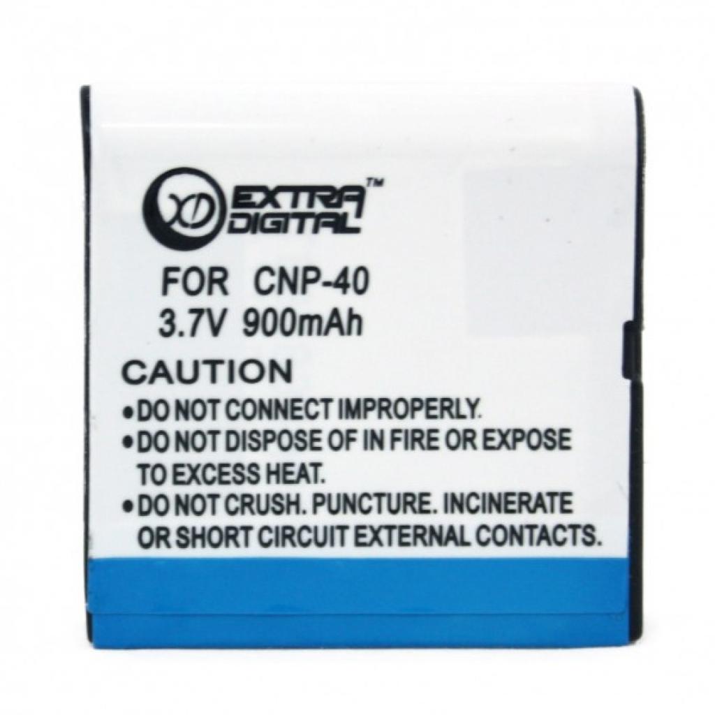 Акумулятор до фото/відео Extradigital Casio NP-40 (BDC2456) - зображення 3