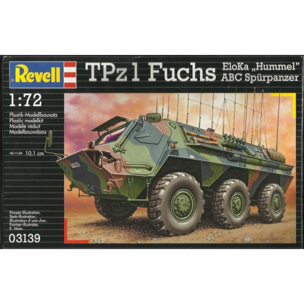 Збірна модель Revell Бронетранспортер TPz A1 Fuchs Eloka Hummel/ABC 1:72 (3139) - зображення 1
