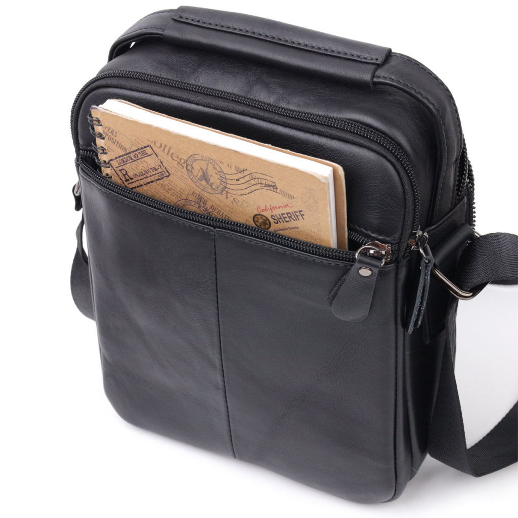 Сумка Vintage Чорна (20826) - зображення 7