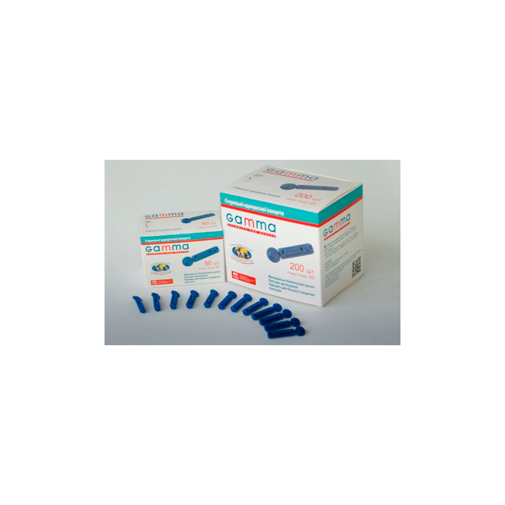 Ланцети Gamma 200 шт. (7640162324656) - изображение 9