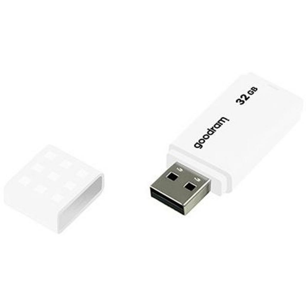 USB флеш накопичувач Goodram 32GB UME2 White USB 2.0 (UME2-0320W0R11) - зображення 3