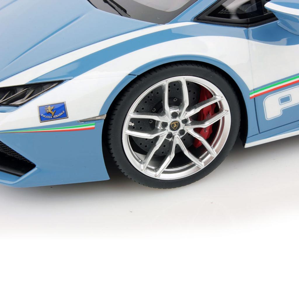 Машина Maisto Lamborghini Huracan LP 610-4 Polizia синій.Світло і звук (1: (81723 blue) - зображення 4