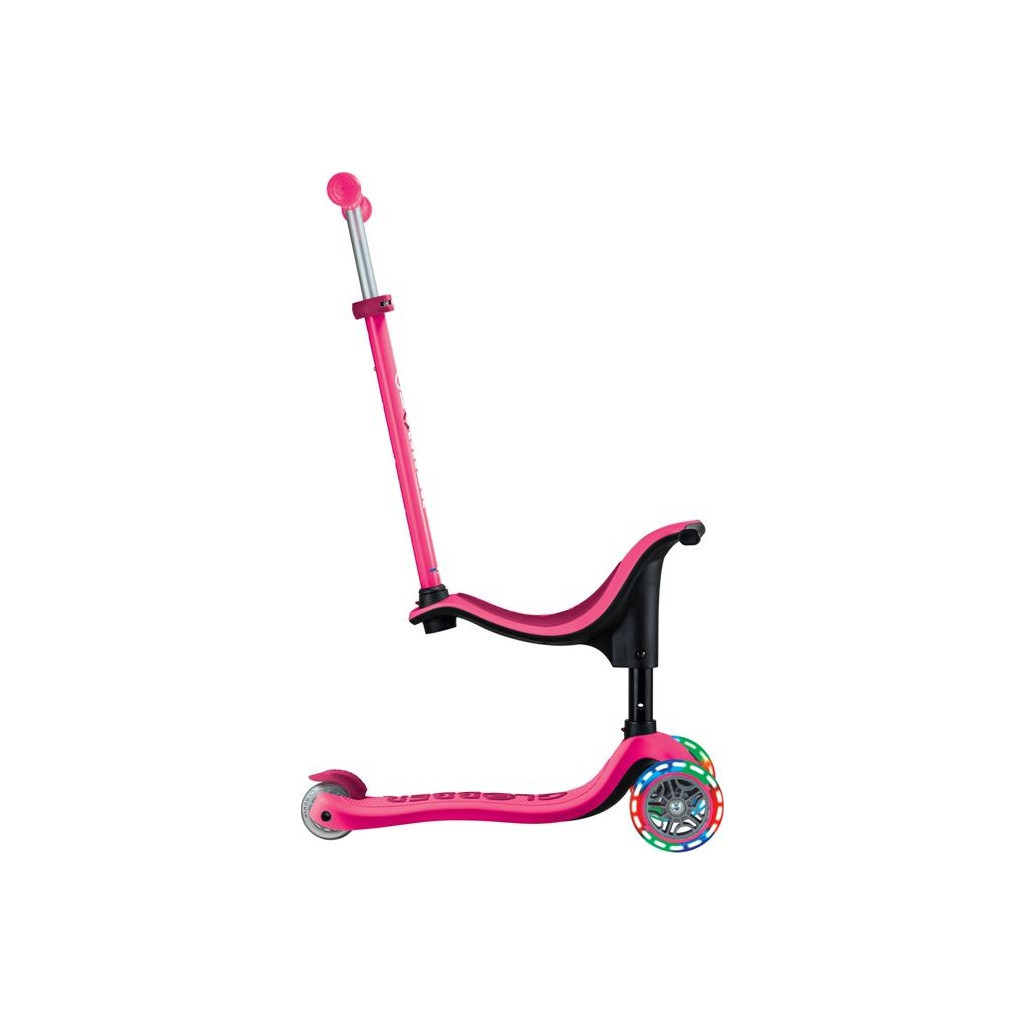 Самокат Globber Go Up Sporty Led пурпурно-рожевий (452-610-4) - зображення 6