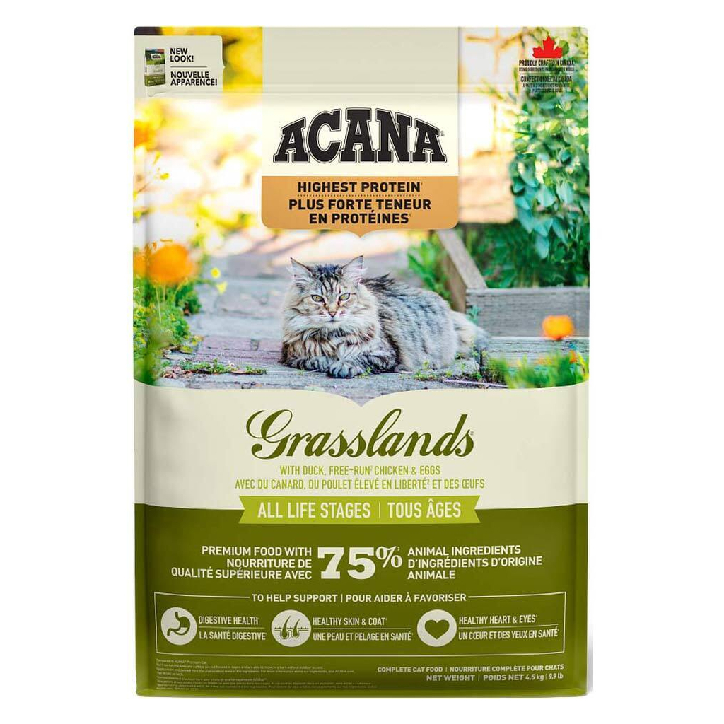 Сухий корм для кішок ACANA Grasslands 4.5 кг (0064992714727) - зображення 1
