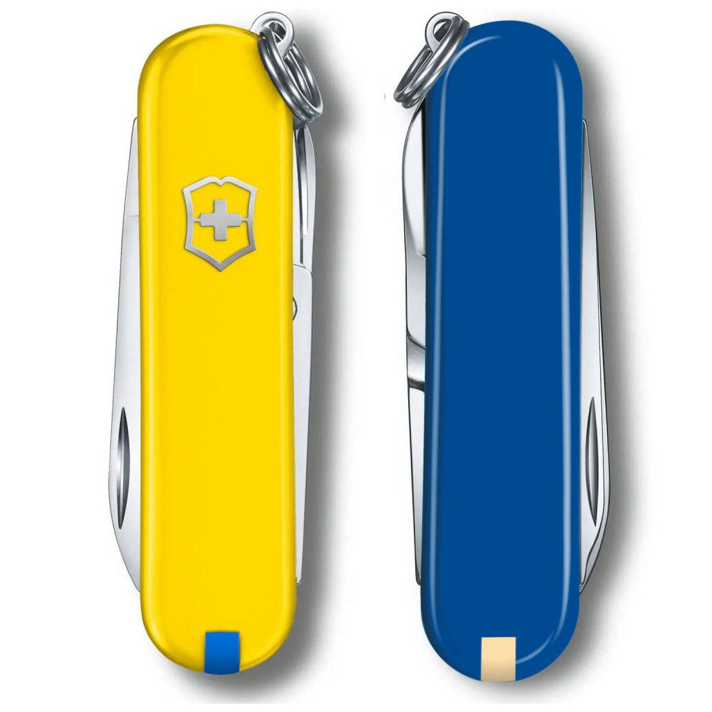 Ніж Victorinox Classic SD Ukraine Жовто-синій (0.6223.8G.2) - зображення 6