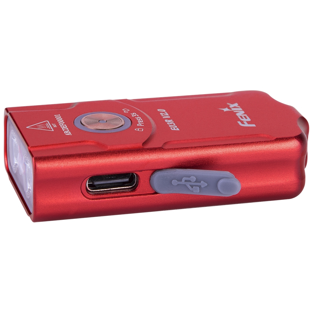 Ліхтар Fenix E03R V2.0 Red (E03RV20RED) - зображення 2