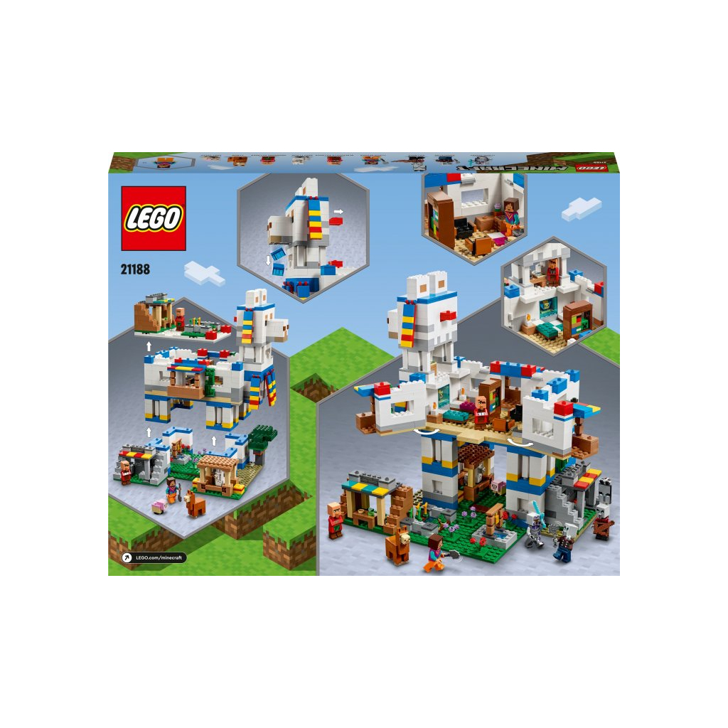 Конструктор LEGO Minecraft Село лами (21188) - зображення 9