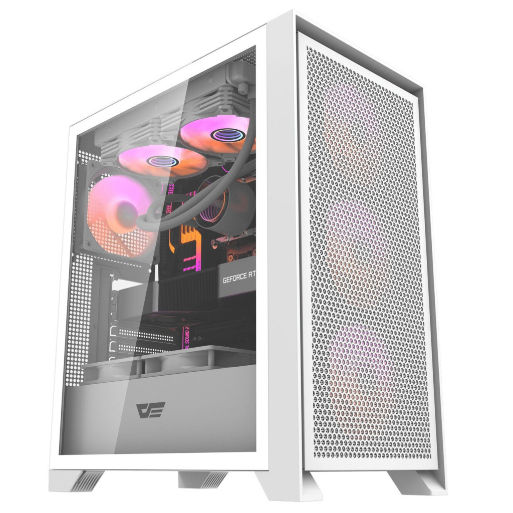 Корпус для ПК DARKFLASH DRX70 MESH WHITE - зображення 1