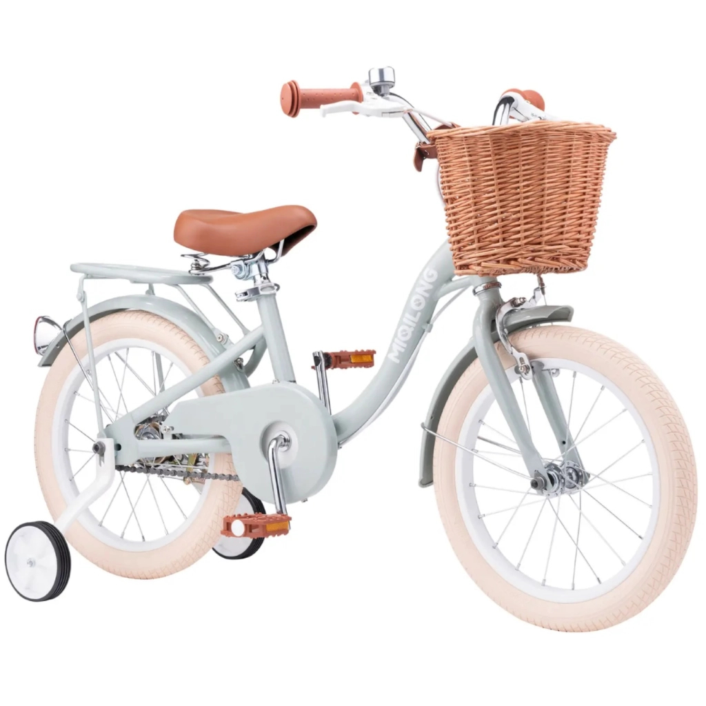 Дитячий велосипед Miqilong LS 16" оливковий (RBB-LS16-OLIVE) - зображення 1