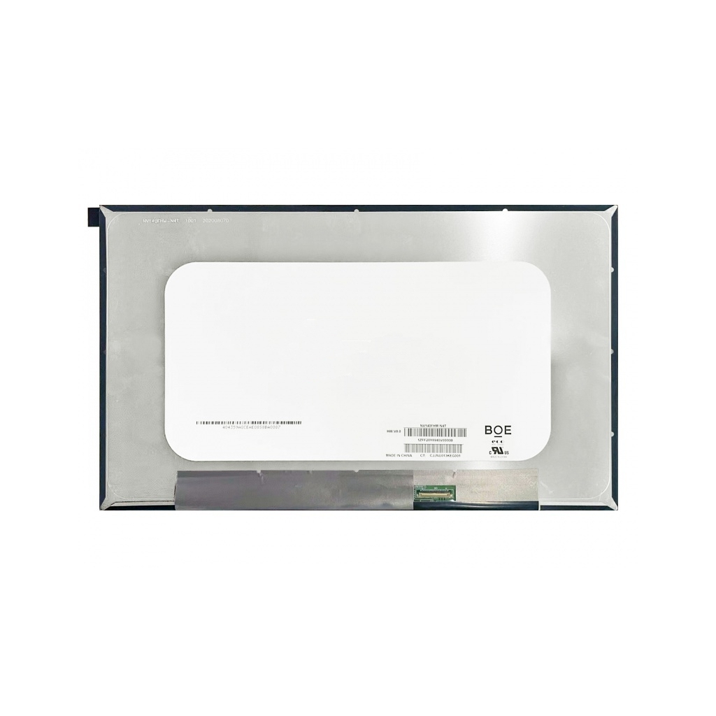 Матриця ноутбука BOE 14.0" 1920x1080 IPS SLIM мат 30 pin (справа) (NV140FHM-N4T) - зображення 1