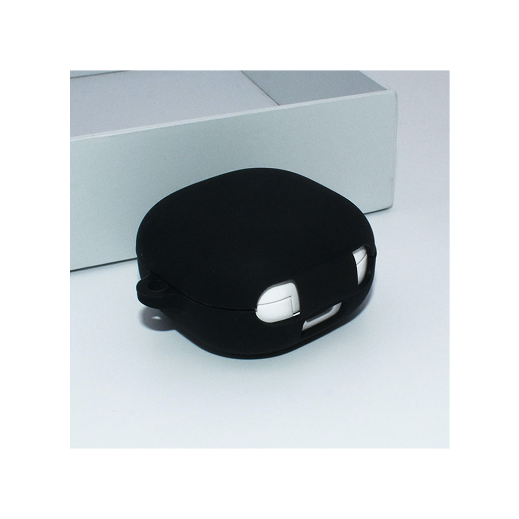 Чохол для навушників MakeFuture Samsung Galaxy Buds Live/Pro Silicone Black (MCL-SGBL/PBK) - зображення 5