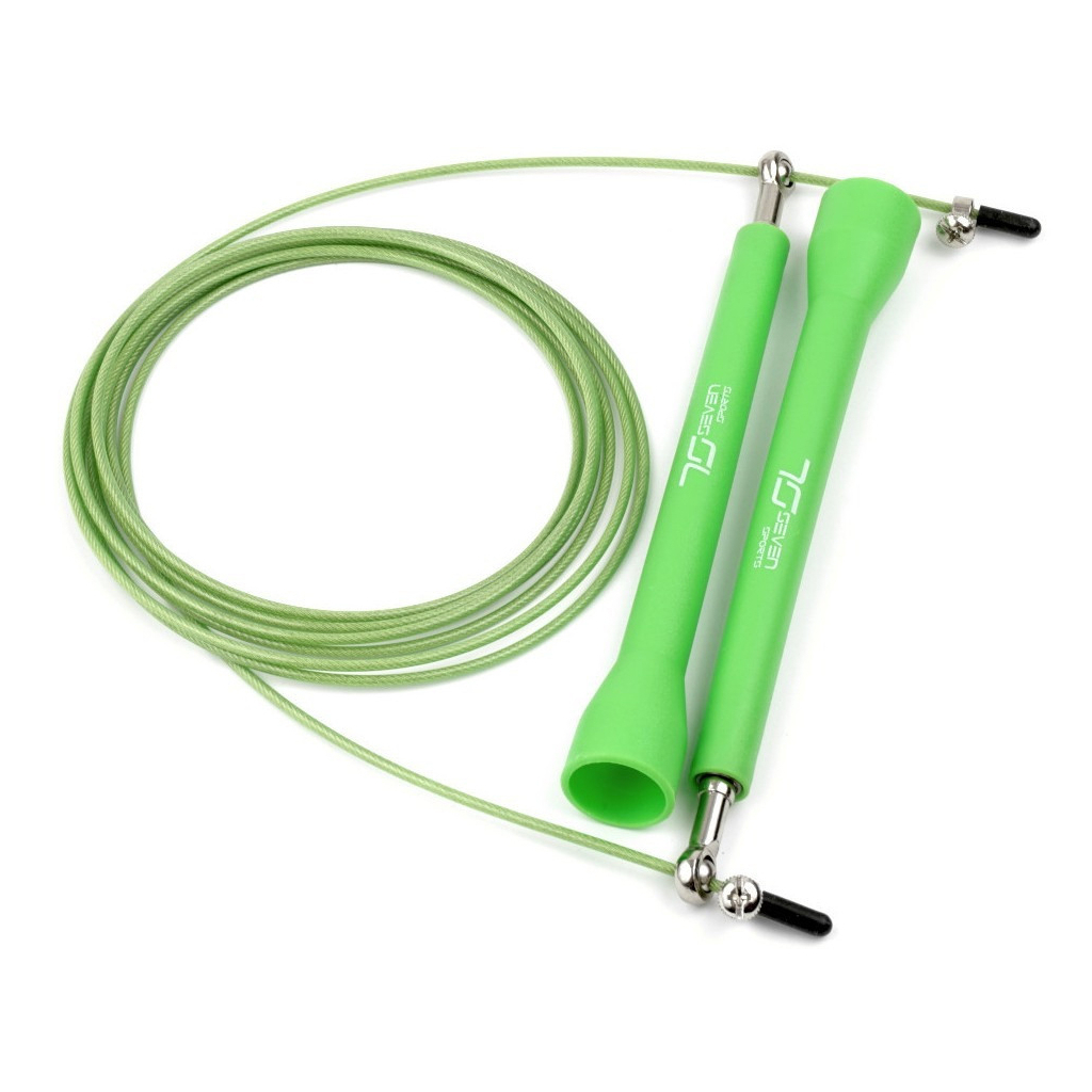 Скакалка 7Sports Elite Rope SK-5 швидкісна 3м Зелена (SK-5 GREEN) - изображение 3