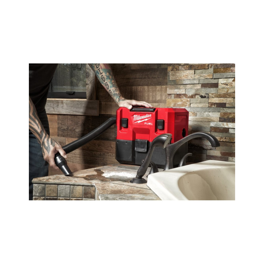 Пилосос будівельний Milwaukee M12 FVCL-0 (без АКБ та ЗП) (4933478186) - изображение 9