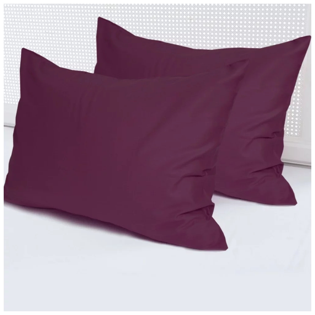 Наволочка Ярослав Сатин вишнева 06 50х70 (39756) - зображення 1