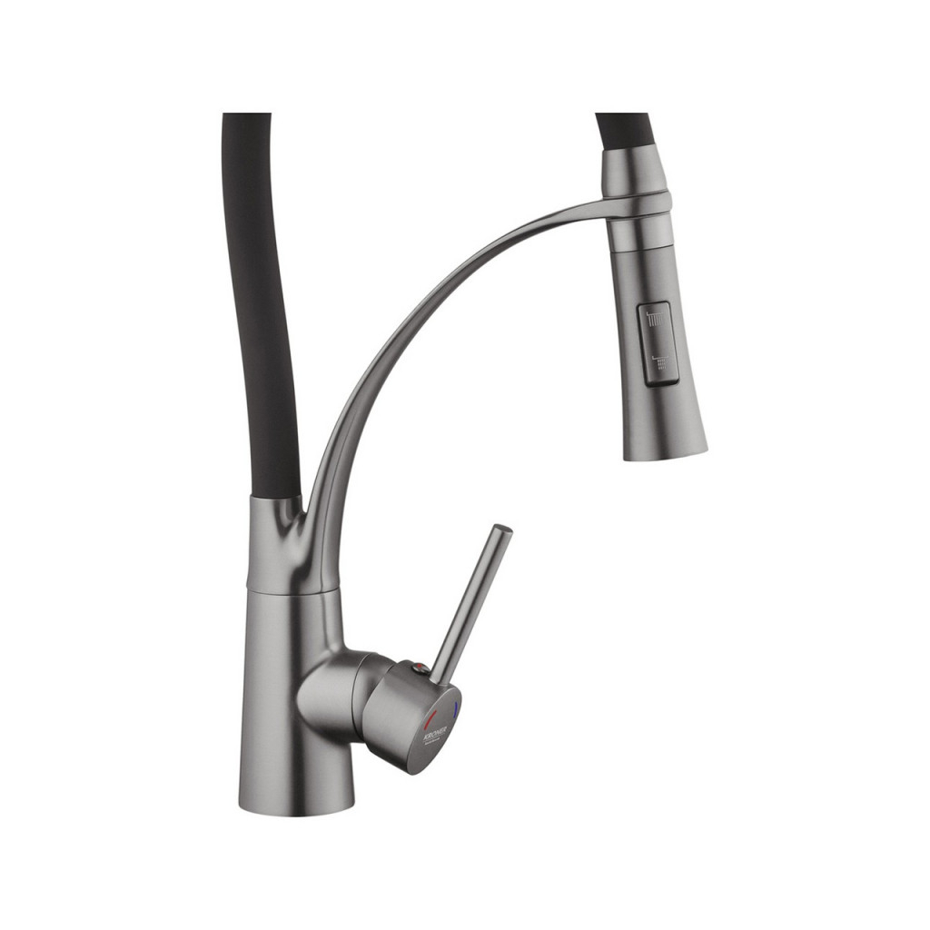 Змішувач Kroner Ersel-GRP03393BLK - зображення 5