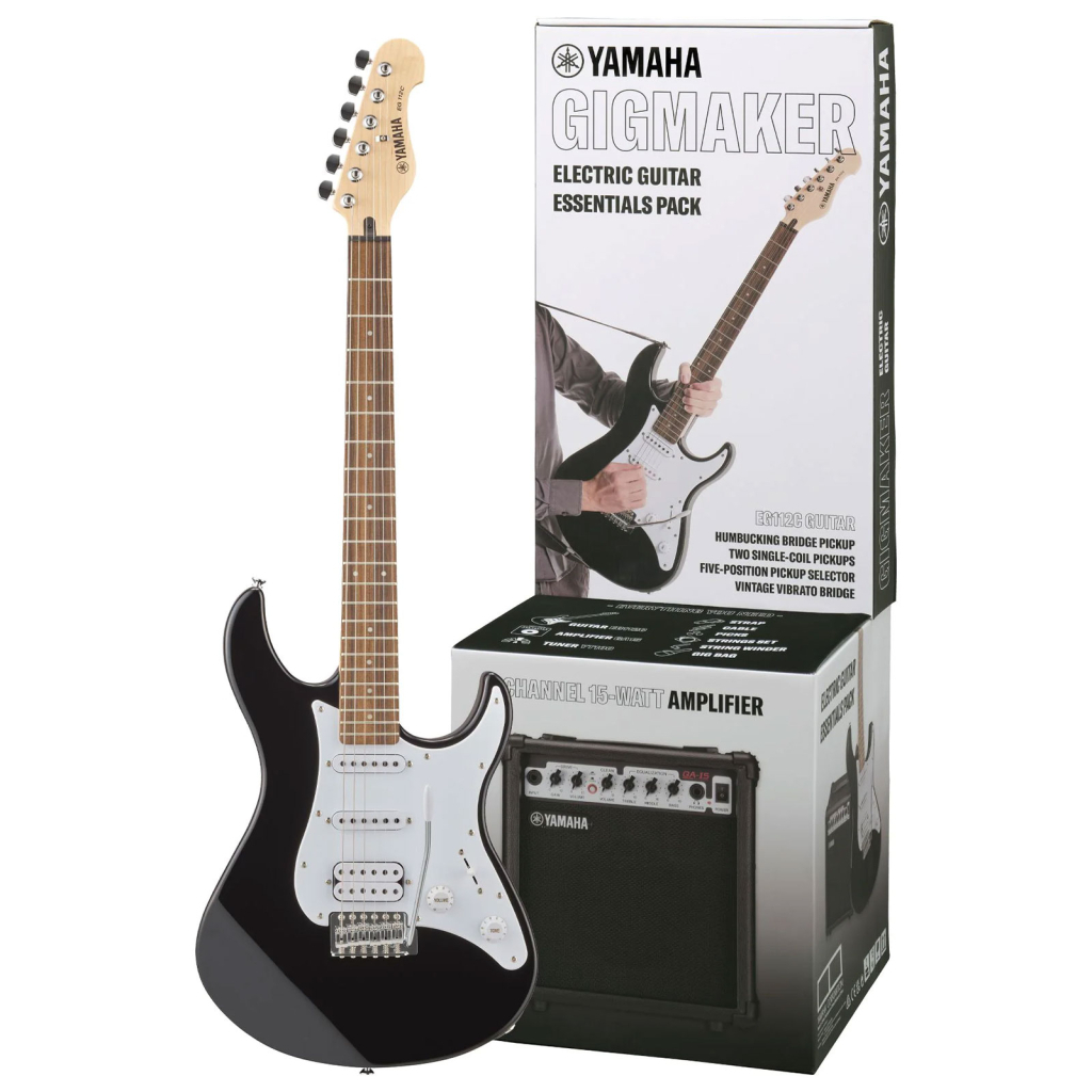 Електрогітара Yamaha Gigmaker EG112 GPII Black Набір для початківців (EG112GPII BLK) - зображення 1