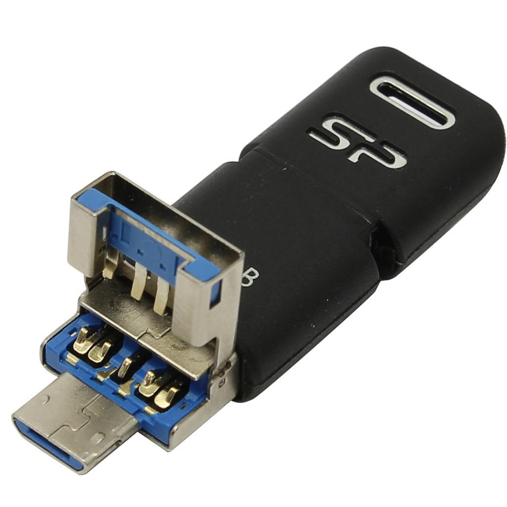 USB флеш накопичувач Silicon Power 64GB Mobile C50 USB 3.1 Type-C (SP064GBUC3C50V1K) - зображення 5