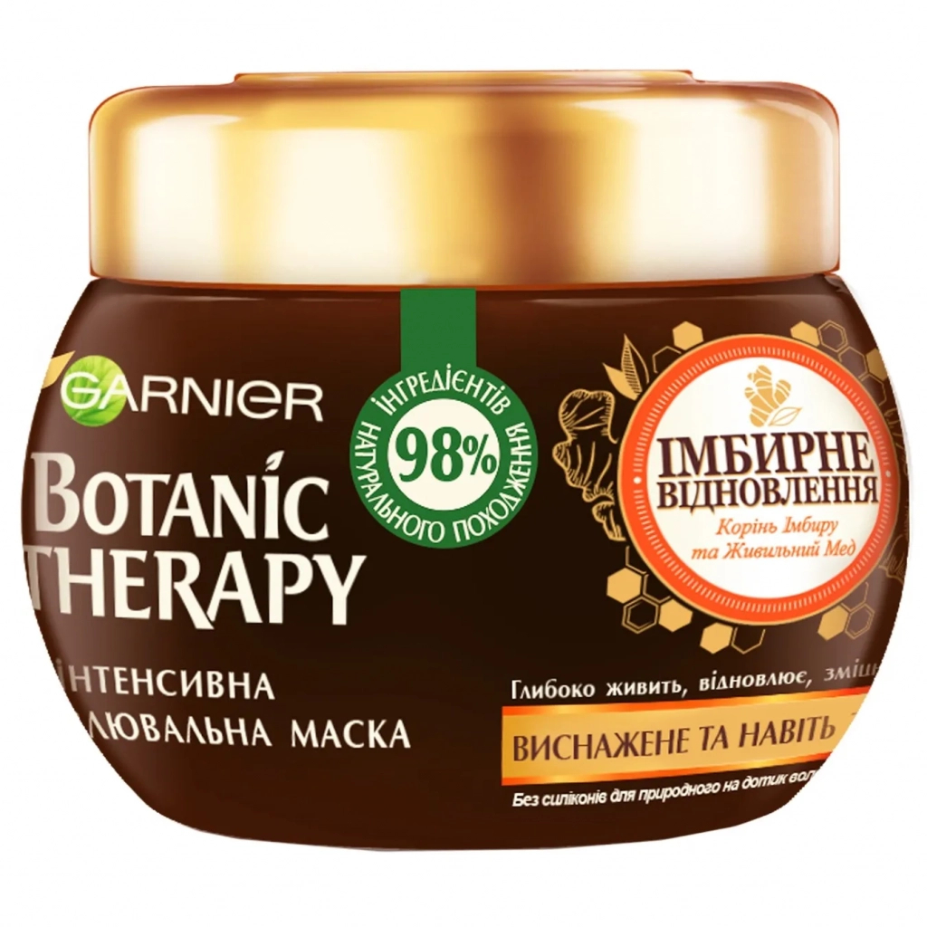 Маска для волосся Garnier Botanic Therapy Імбирне Відновлення 300 мл (3600542273299) - зображення 1