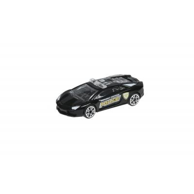 Спецтехніка Same Toy Model Car Полиция чёрная (SQ80992-But-3) - зображення 1