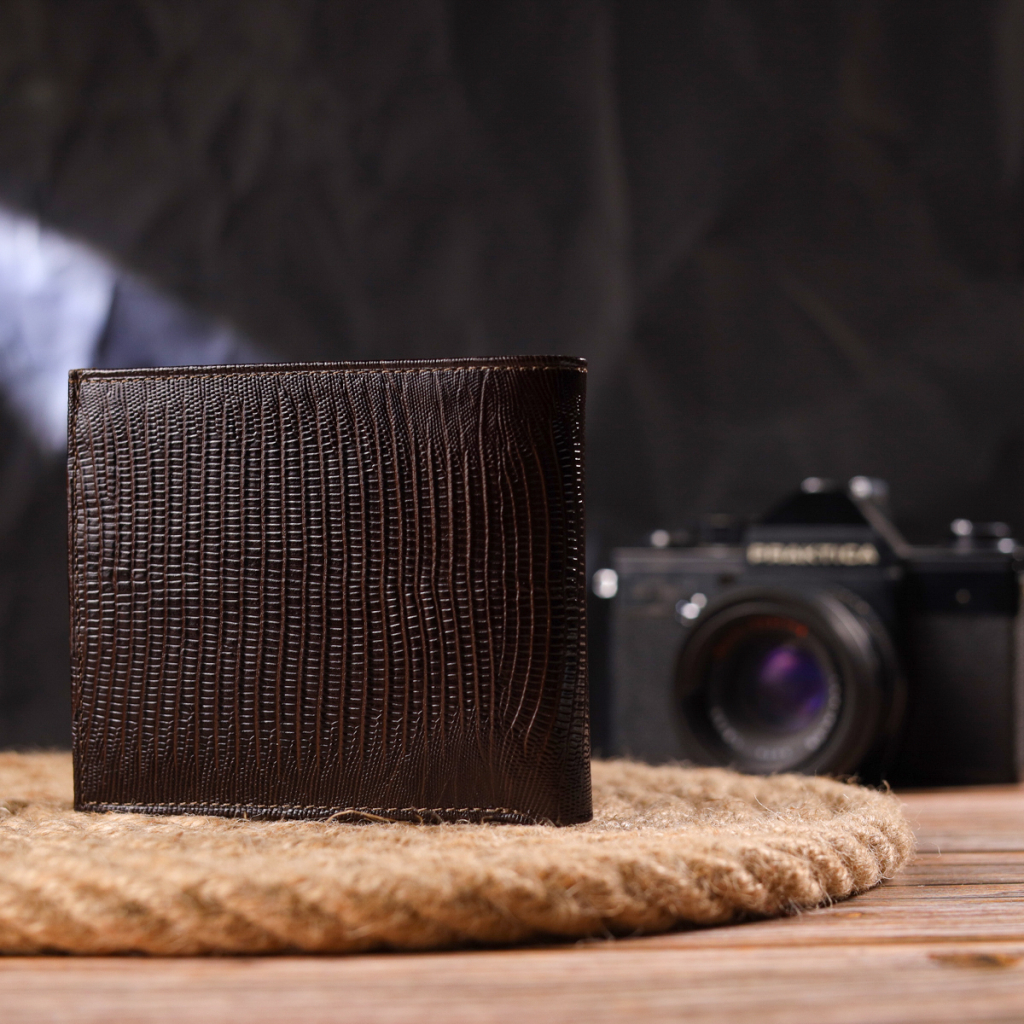 Гаманець Canpellini З натуральної шкіри Коричневий (21585) - зображення 10