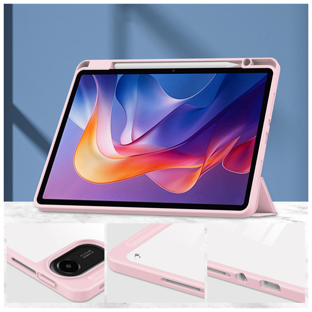 Чохол до планшета BeCover Soft Edge TPU Xiaomi Redmi Pad 2 11.0" Pink (713662) - зображення 7