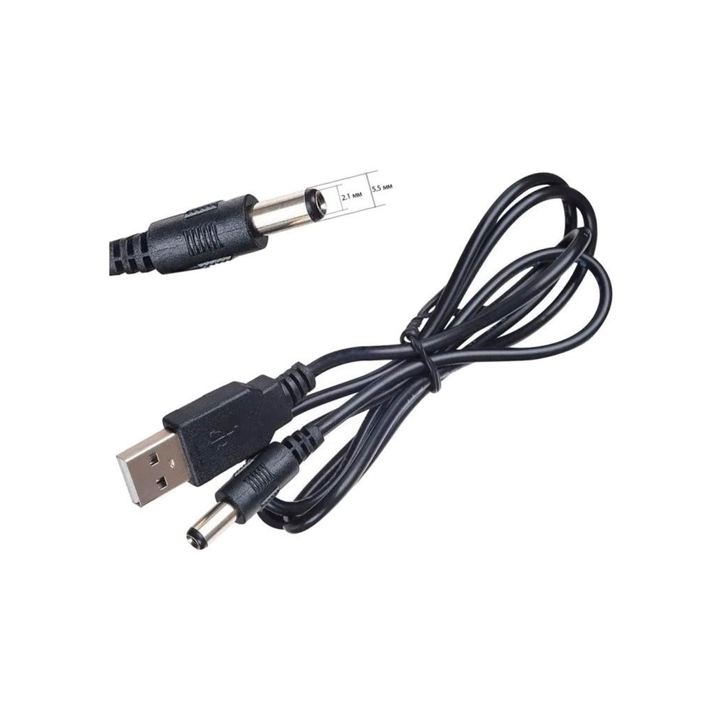 Кабель живлення USB to DC 5.5x2.1mm 5V 1.0m Dynamode (DM-USB-DC-5.5x2.1mm) - picture 4