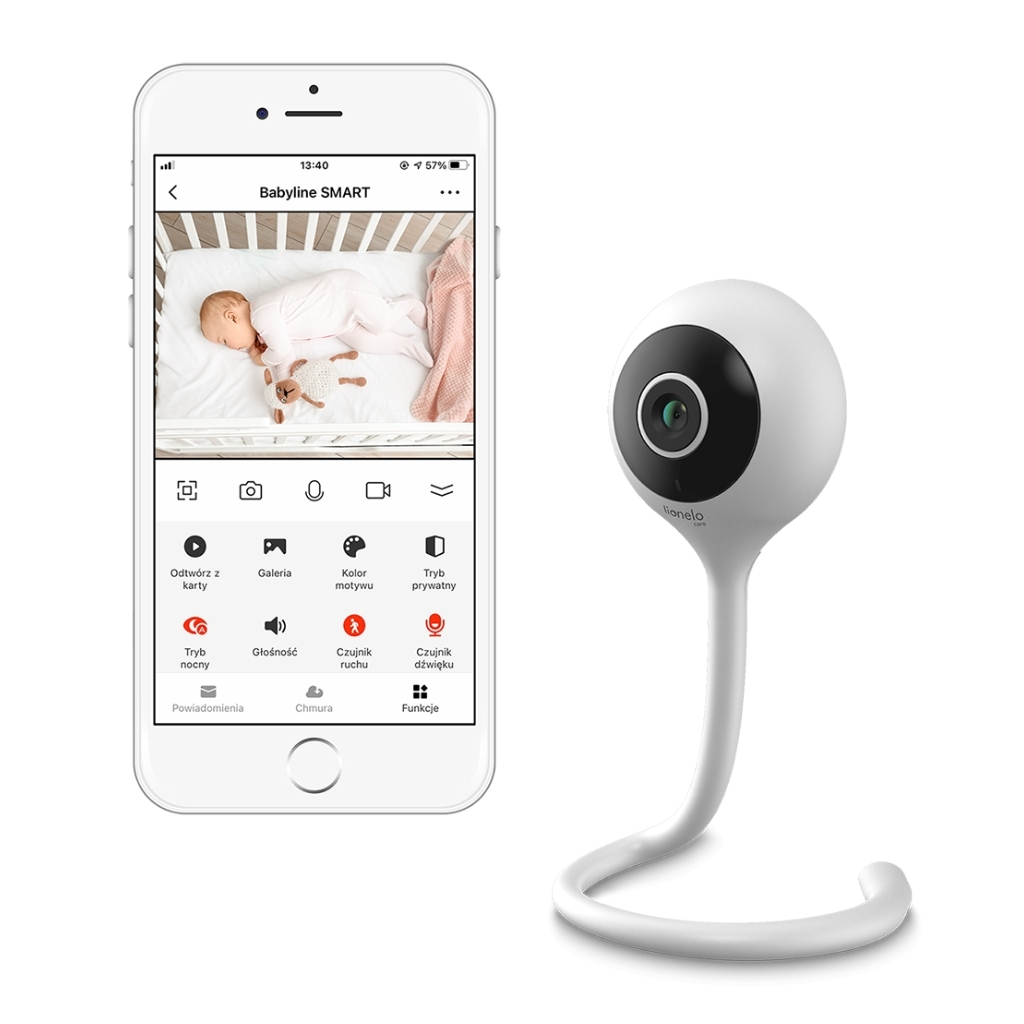 Відеоняня Lionelo Baby Line Smart (LOC-BABY LINE SMART) - зображення 1