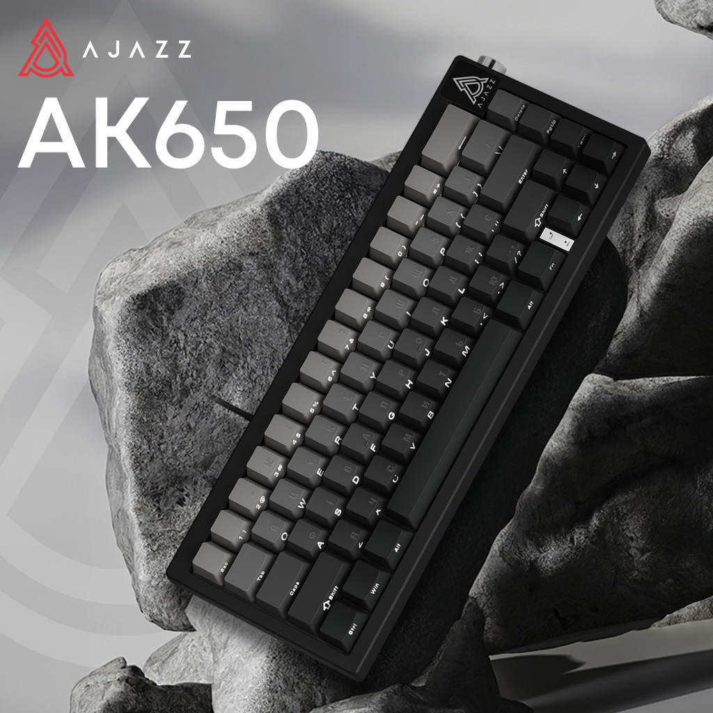 Клавіатура Ajazz AK650 Day Dream Switch Gradient USB UA Black (AK650-DD-BG) - изображение 6