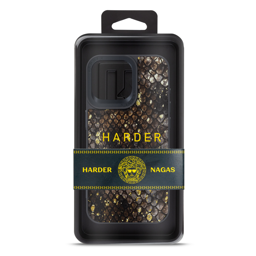 Чохол до мобільного телефона Harder Nagas Apple iPhone 14 Pro Max Black (ARM76757) - зображення 3