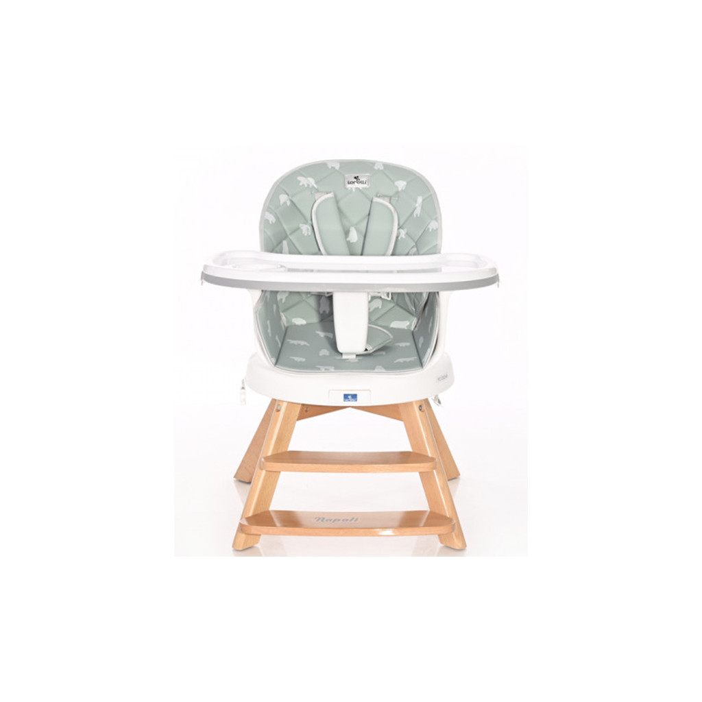 Стілець для годування Bertoni/Lorelli NAPOLI blue surf bears (23731) - зображення 3