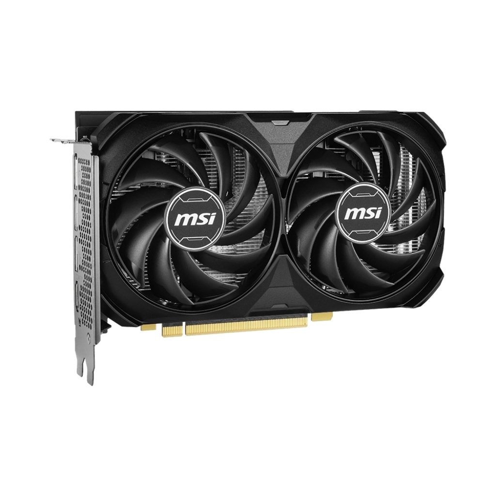 Відеокарта MSI GeForce RTX4060Ti 8Gb VENTUS 2X BLACK E1 OC (RTX 4060 Ti 8G VENTUS 2X BLACK E1 OC) - зображення 2