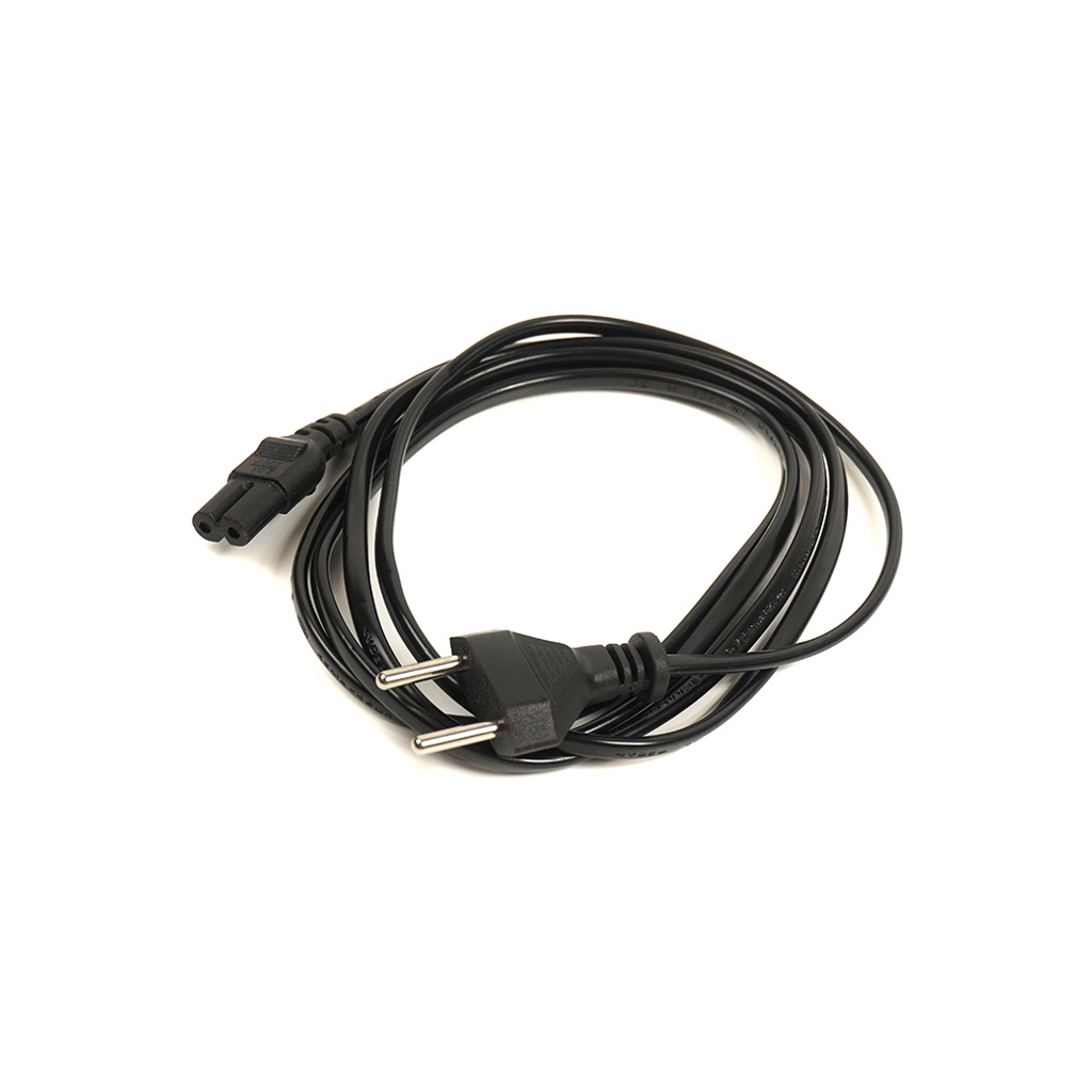 Кабель живлення C7 1.8m black PowerPlant (CA910274) - изображение 2
