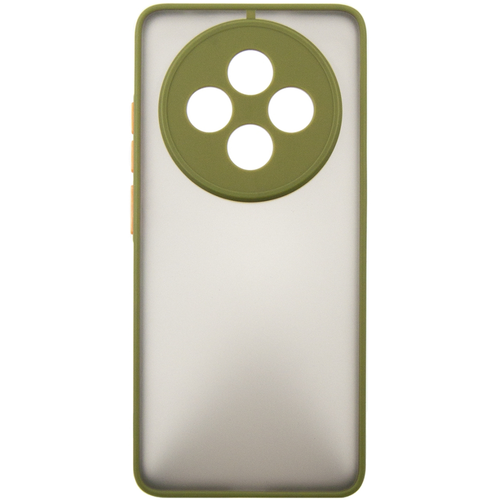 Чохол до мобільного телефона Dengos Matte Oppo Reno 12 F/FS (Green) (DG-TPU-MATT-148) - зображення 1