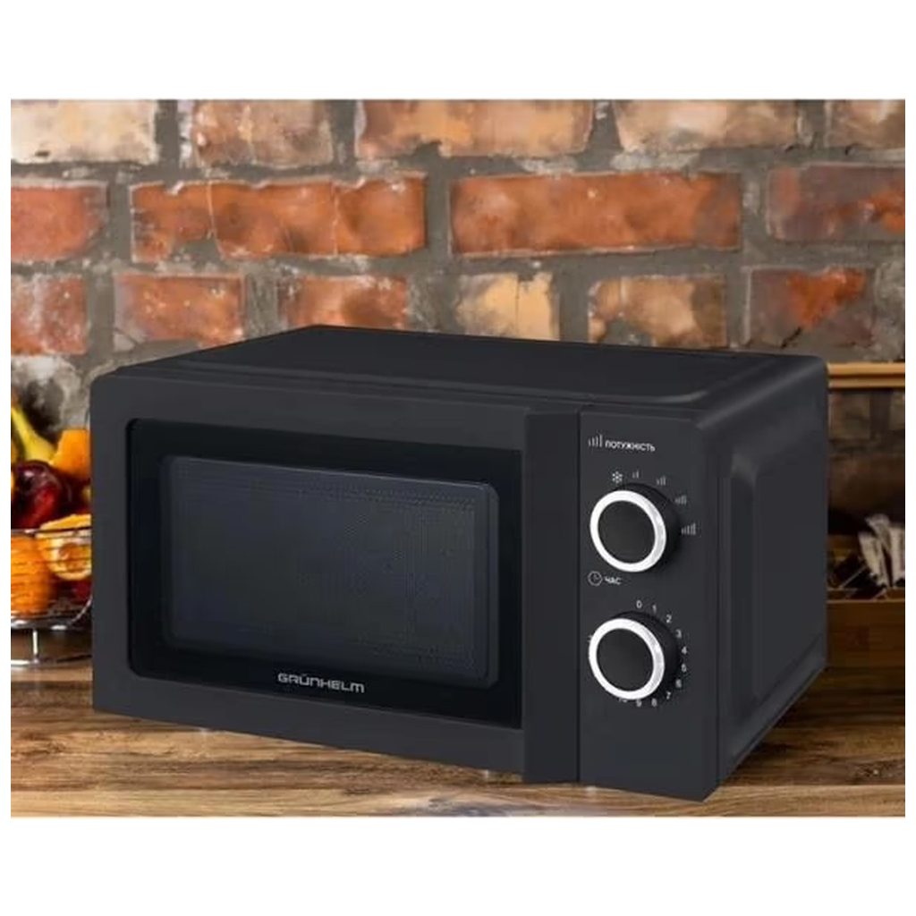 Мікрохвильова піч Grunhelm 20MX711-B - зображення 4