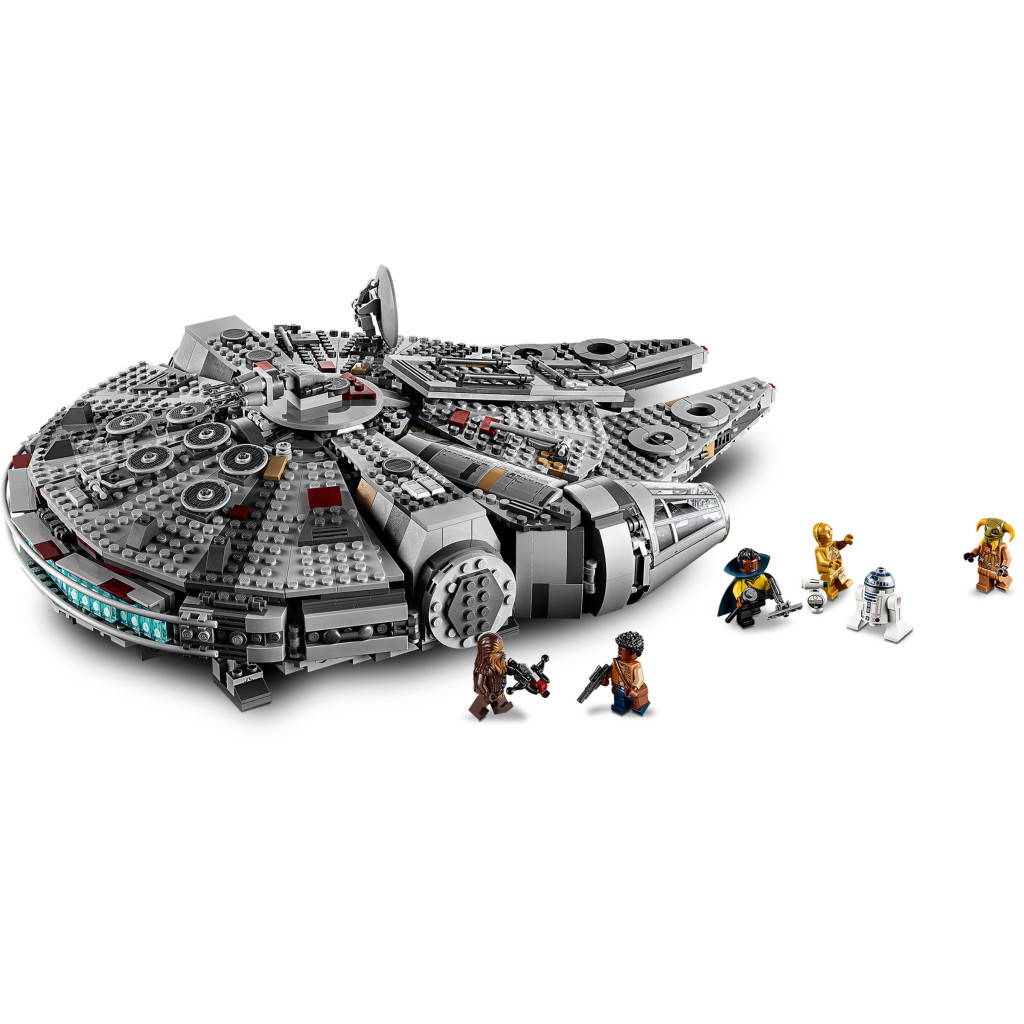 Конструктор LEGO Star Wars Сокіл Тисячоліття 1351 деталь (75257) - зображення 4