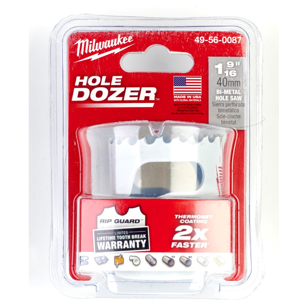 Коронка Milwaukee Bi-Metal 40мм (49560087) - зображення 2