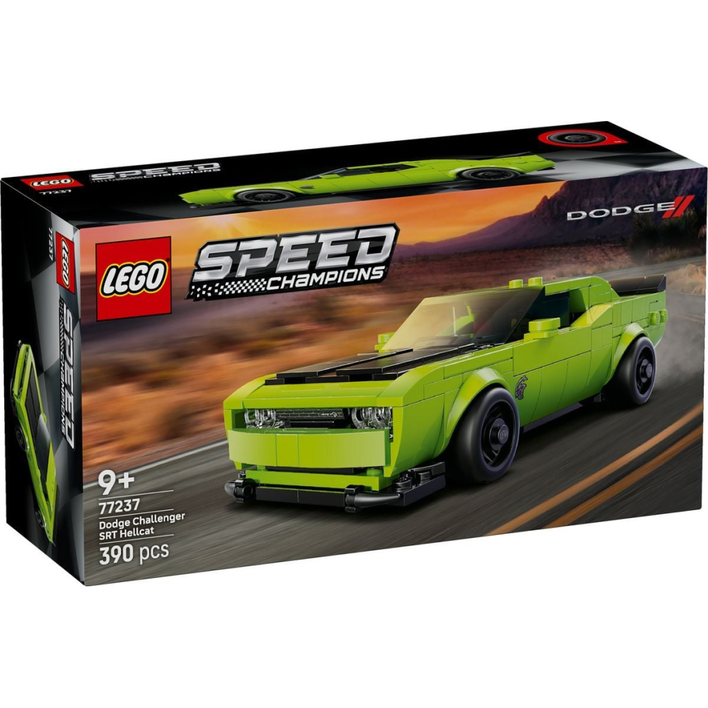 Конструктор LEGO Speed Champions Спортивний автомобіль Dodge Challenger SRT Hellcat (77237) - зображення 1