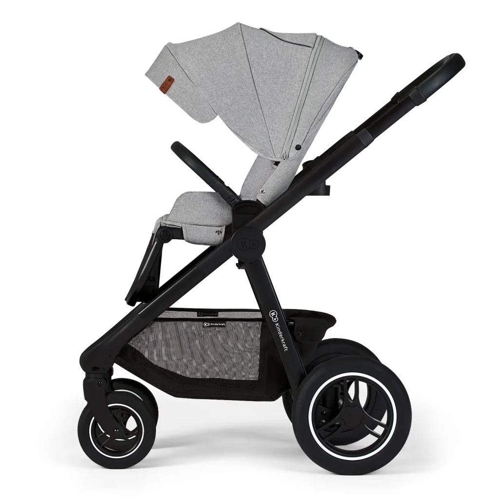 Коляска Kinderkraft 2 в 1 Everyday 2 Light Gray (KSEVER00LGR20BS) (5902533917563) - зображення 7
