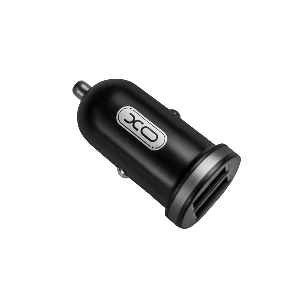 Зарядний пристрій XO 2xUSB 2.1A + cable USB to Lightning black (TZ08-L-BK) - зображення 2