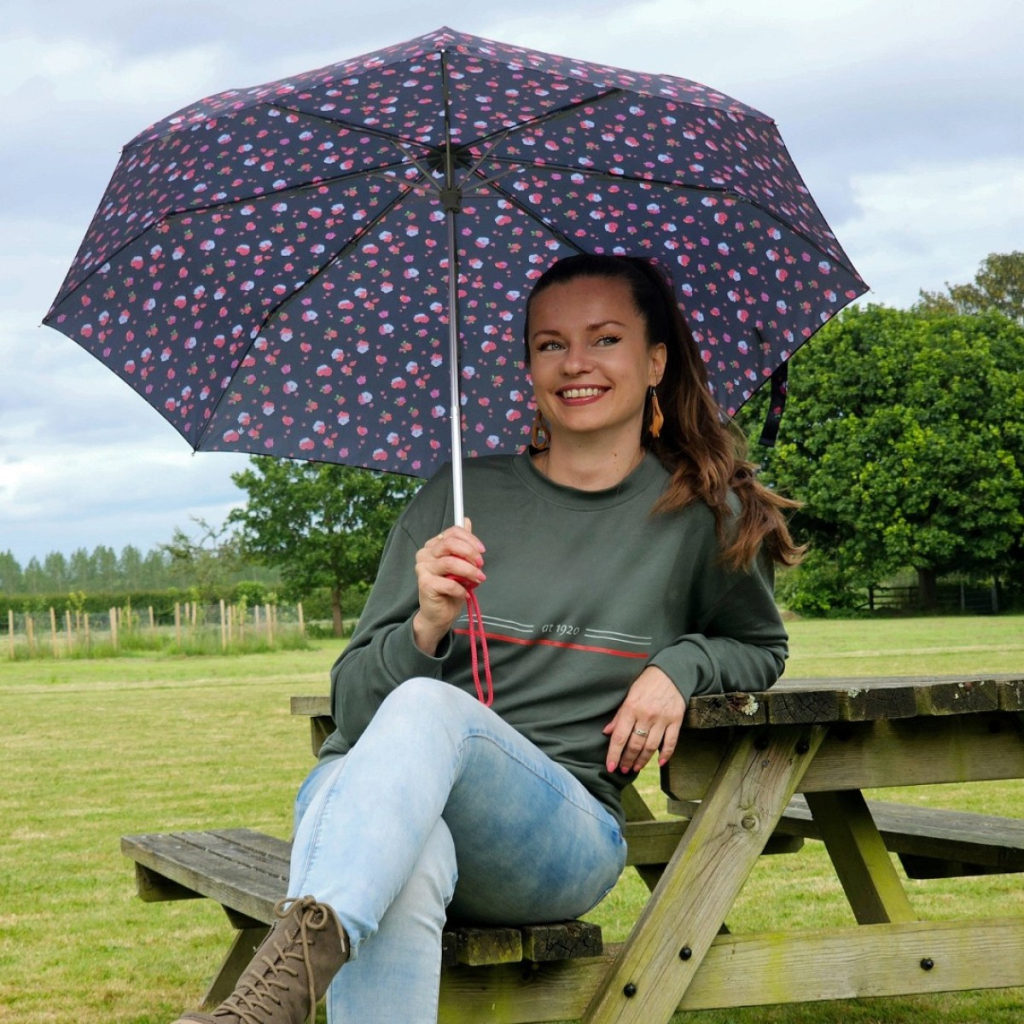 Парасоля Fulton L354-041680 Minilite-2 Strawberry Garden (L354-041680) - зображення 2