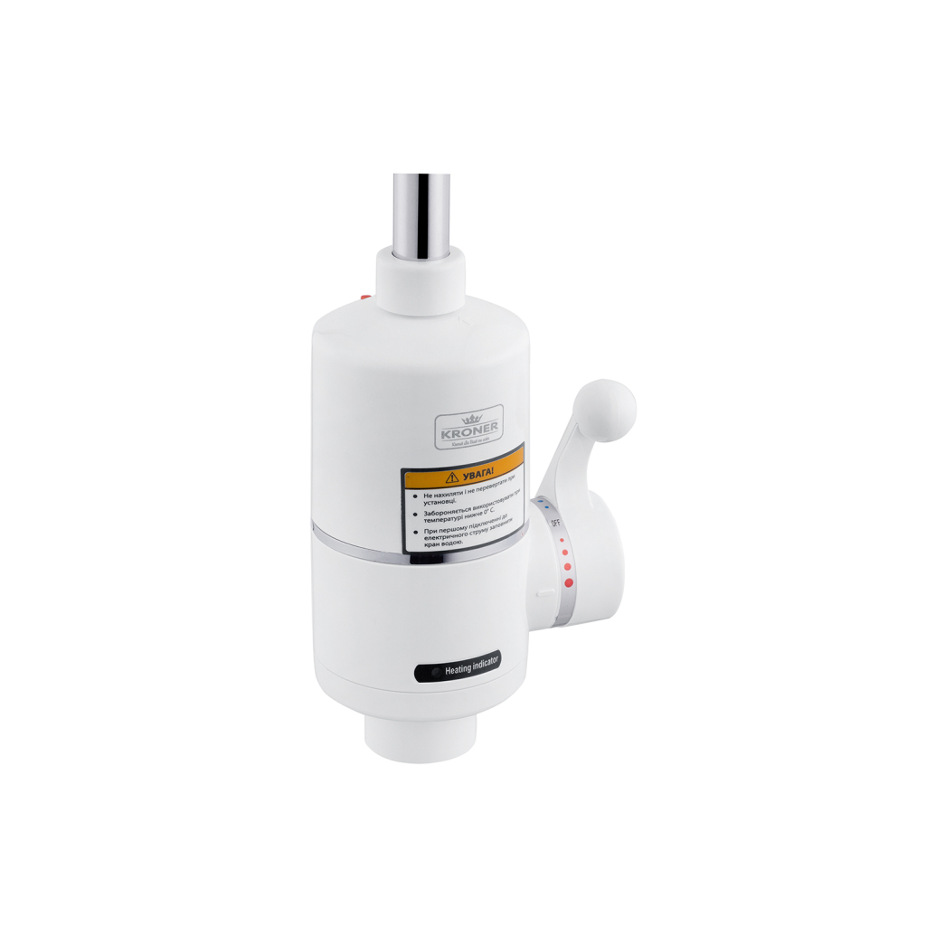 Проточний водонагрівач Kroner Volt-CW190RFA (CV023246) - зображення 3