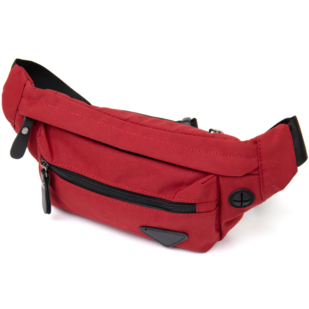 Сумка Vintage Бананка нейлон Червона (20639) - зображення 1