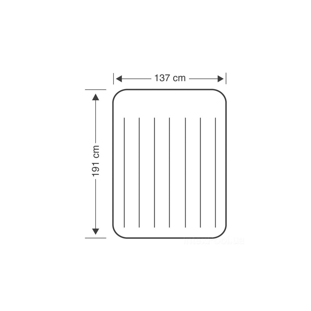 Матрац надувний Intex 64148 - зображення 4