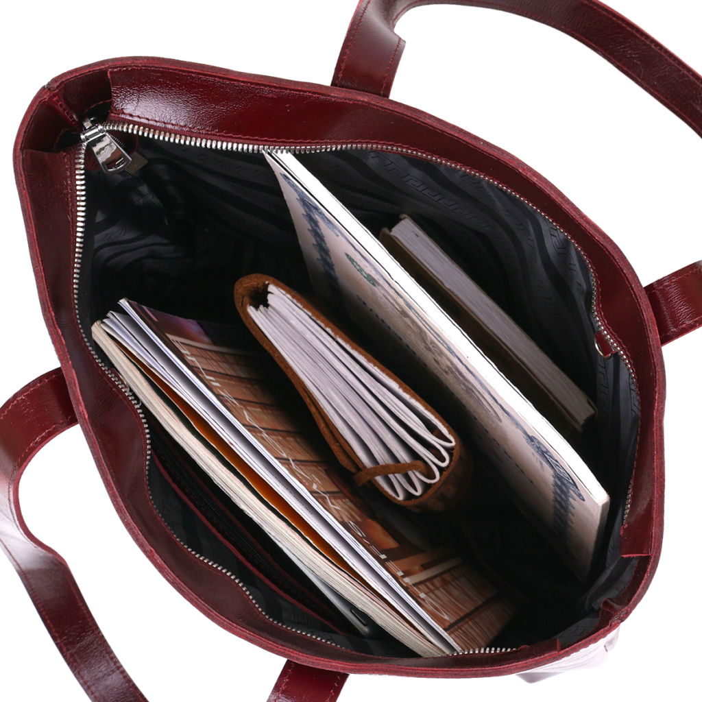 Сумка Shvigel Шопер Бордова (16368) - зображення 6