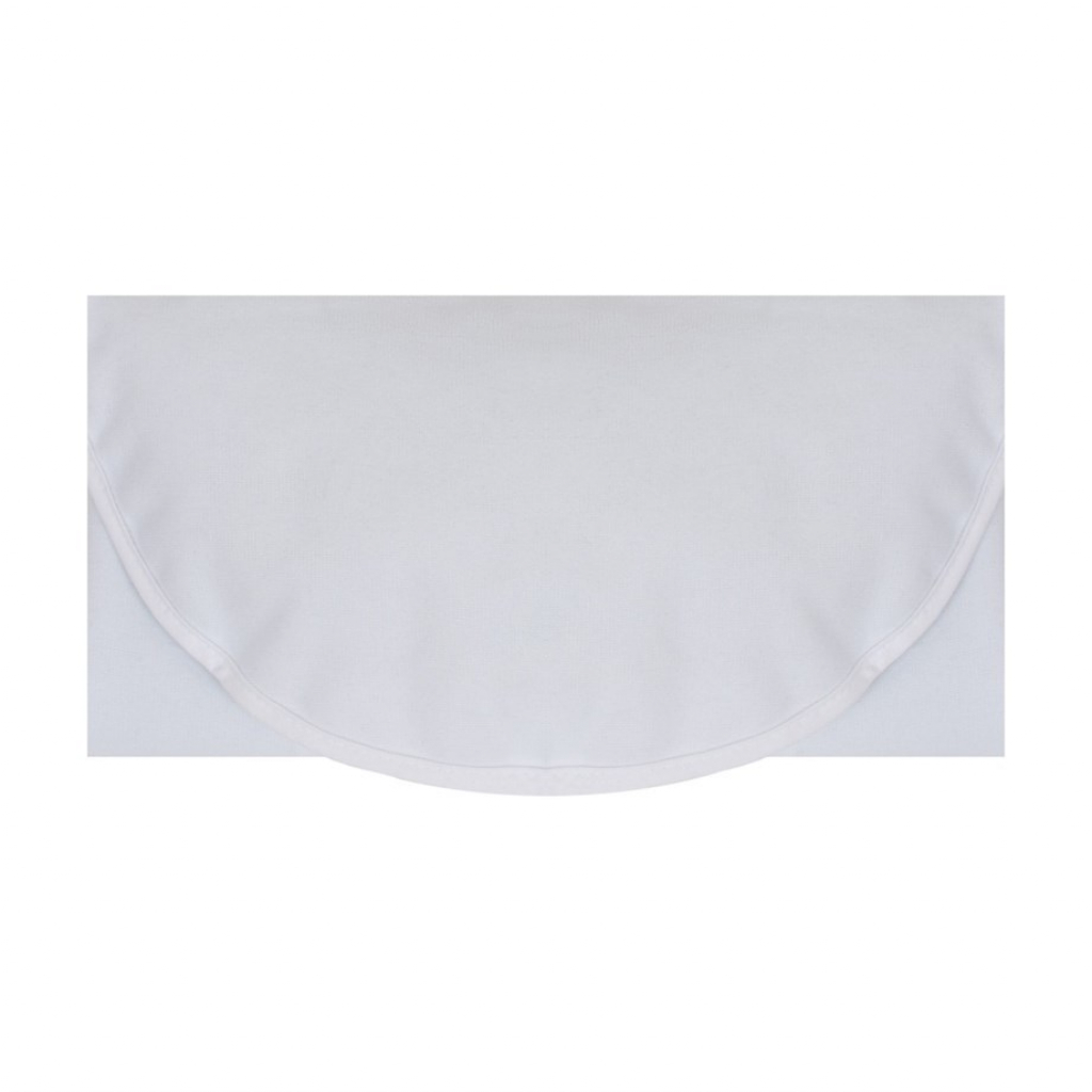 Пелюшки для малюків Sevi Bebe Клейонка для сповивання з подушкою біла (8692241202002) - зображення 4