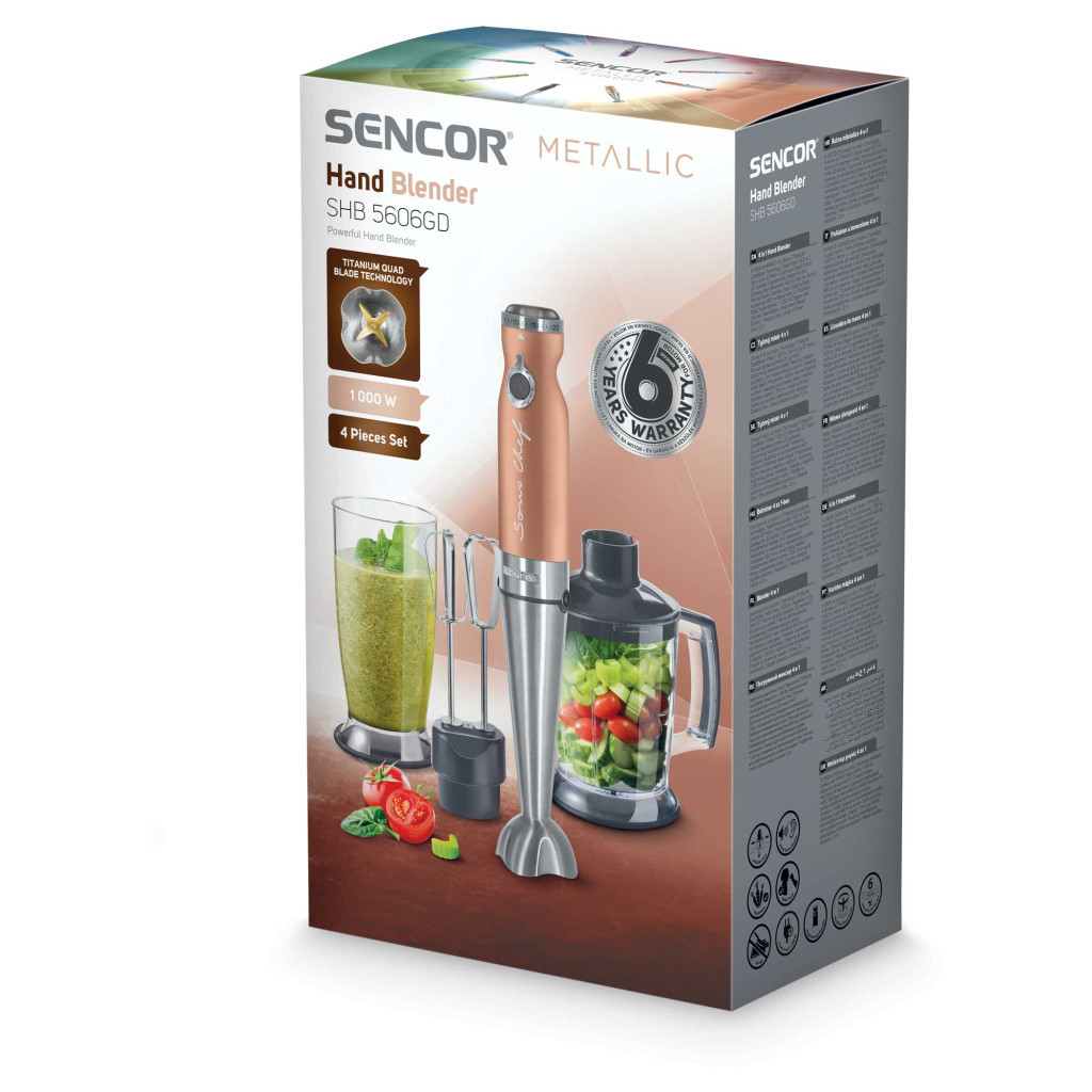 Блендер Sencor SHB5606GD - зображення 9