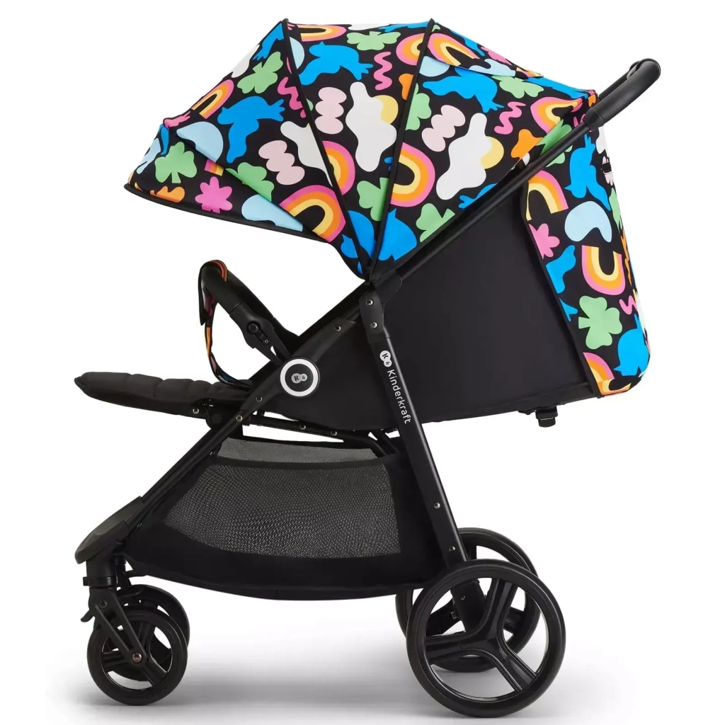 Коляска Kinderkraft Grande Plus Happy Shapes (KSGRAN00HAP0000) (5902533925568) - зображення 3