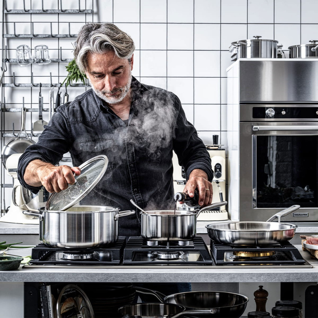 Ківш KitchenAid MSS 18 см 2,1 л з кришкою (CC003257-001) - зображення 5