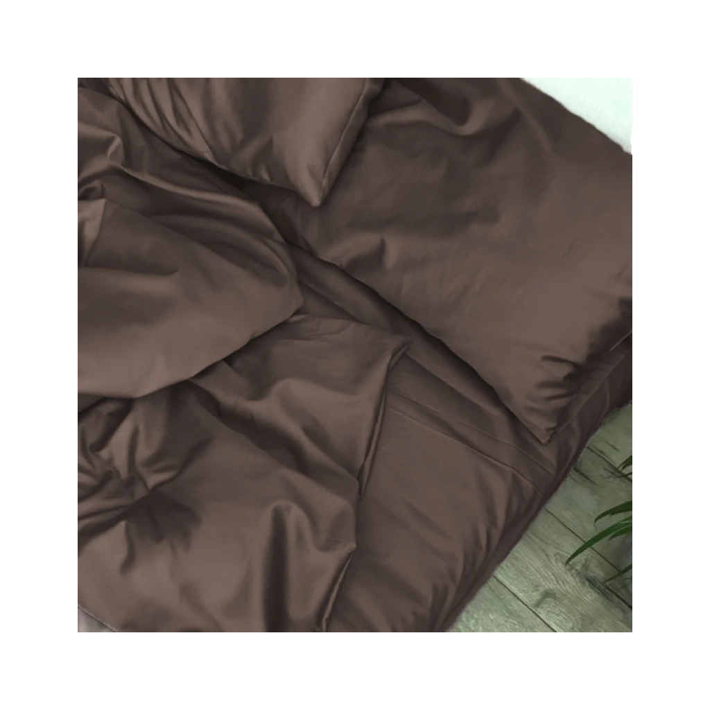 Постільна білизна MirSon Light brown Варена бавовна 200х220 (2200007885282) - зображення 2